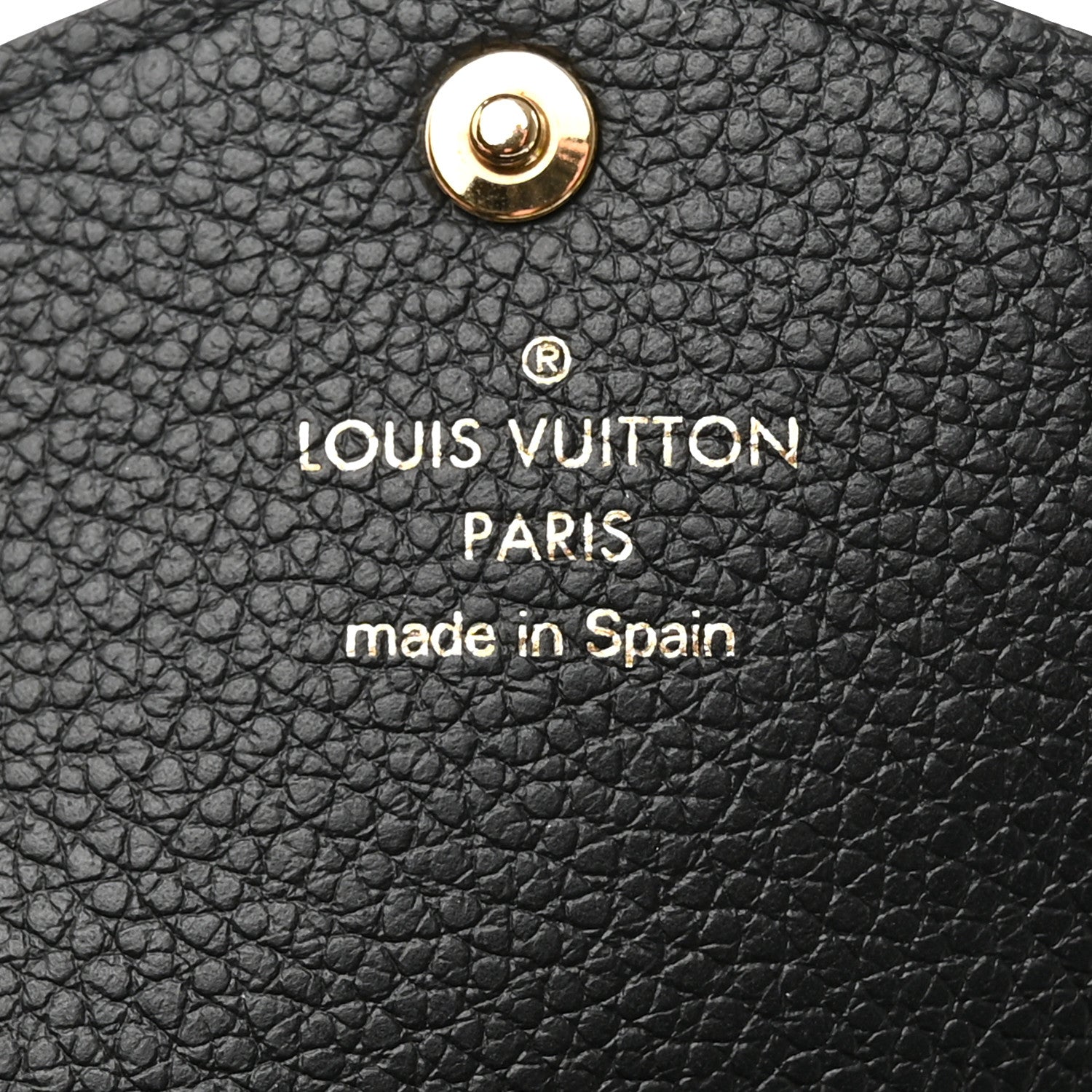 Louis Vuitton Empreinte Sarah Wallet NM Black 5 of 10
