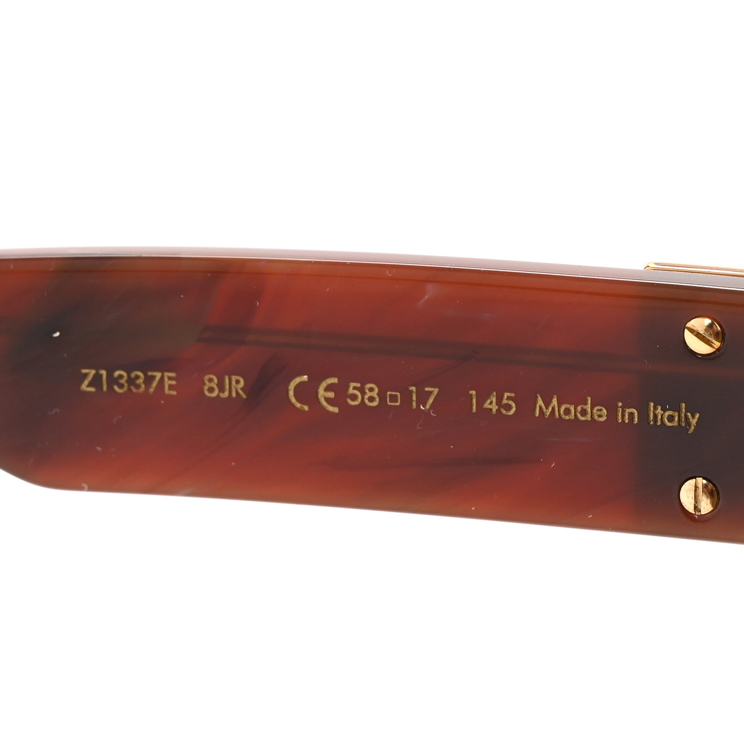 Acetate Metal 1.1 Millionaires Sunglasses Z1337W Brown