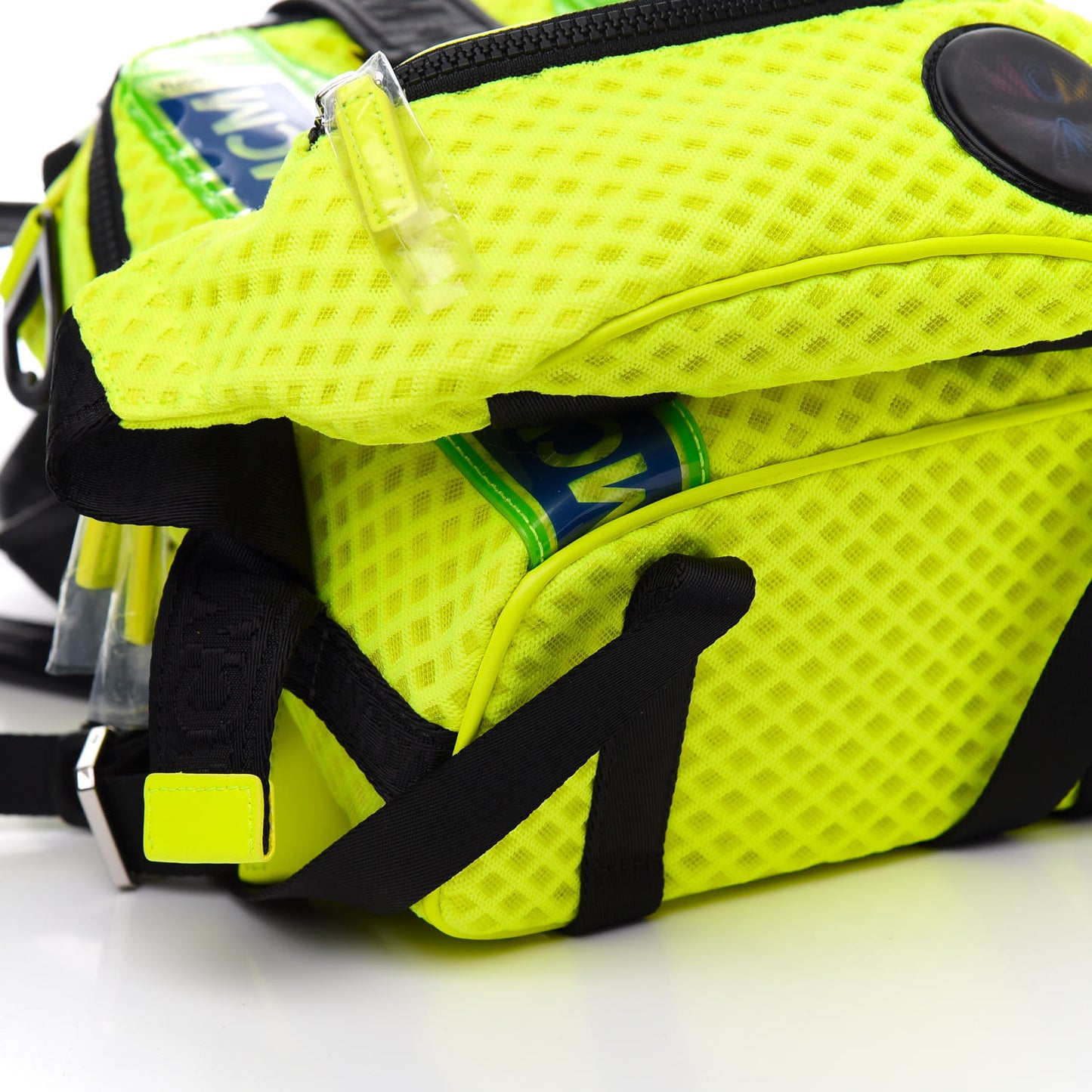 Nylon Mesh Jemison 2-1 Backpack Neon Yellow