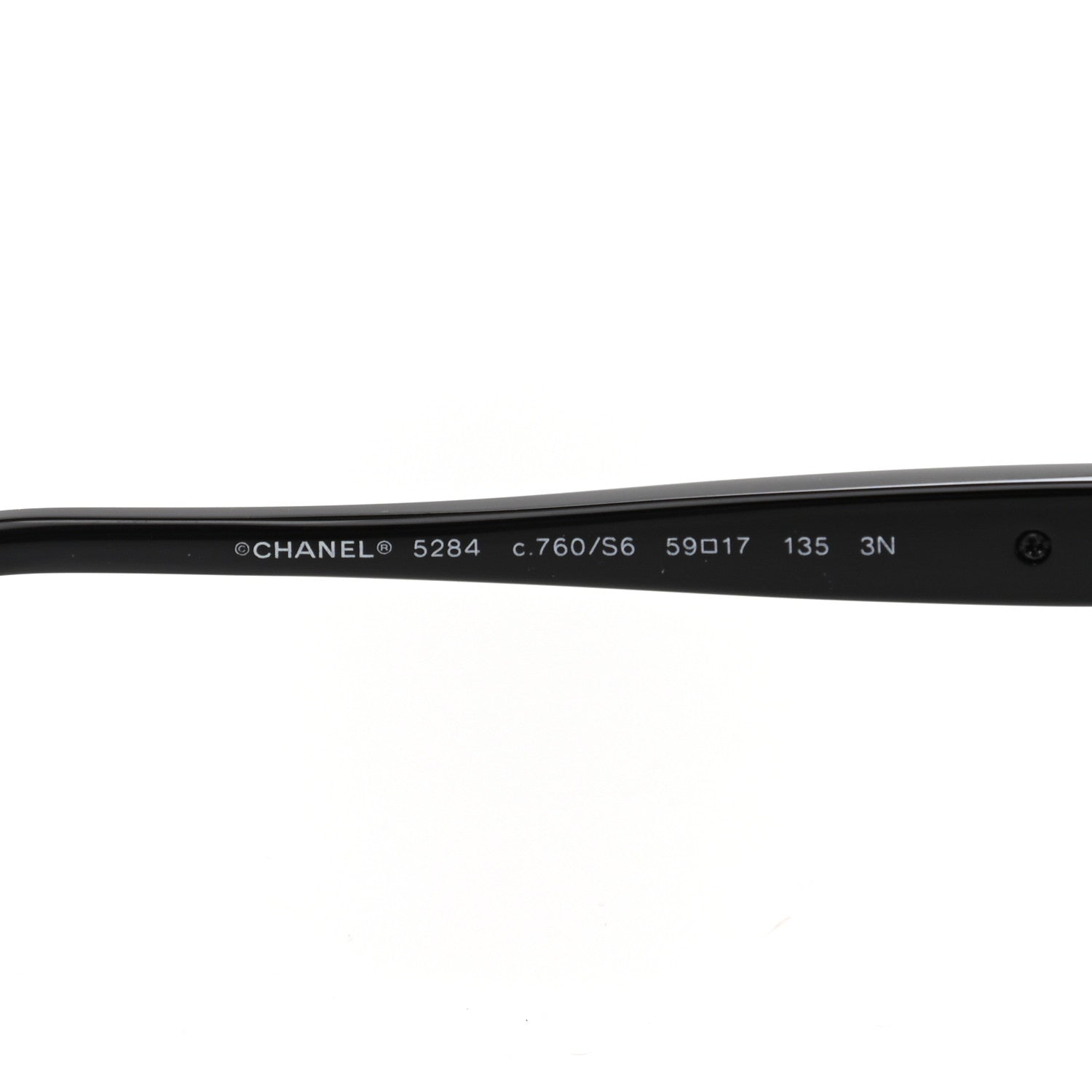 Chanel CC Sunglasses 5284 Black 5 of 8