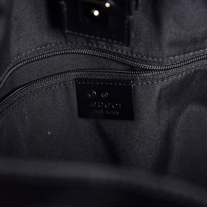 Gucci Monogram Medium Abbey Convertible Tote Dark Green 7 of 8