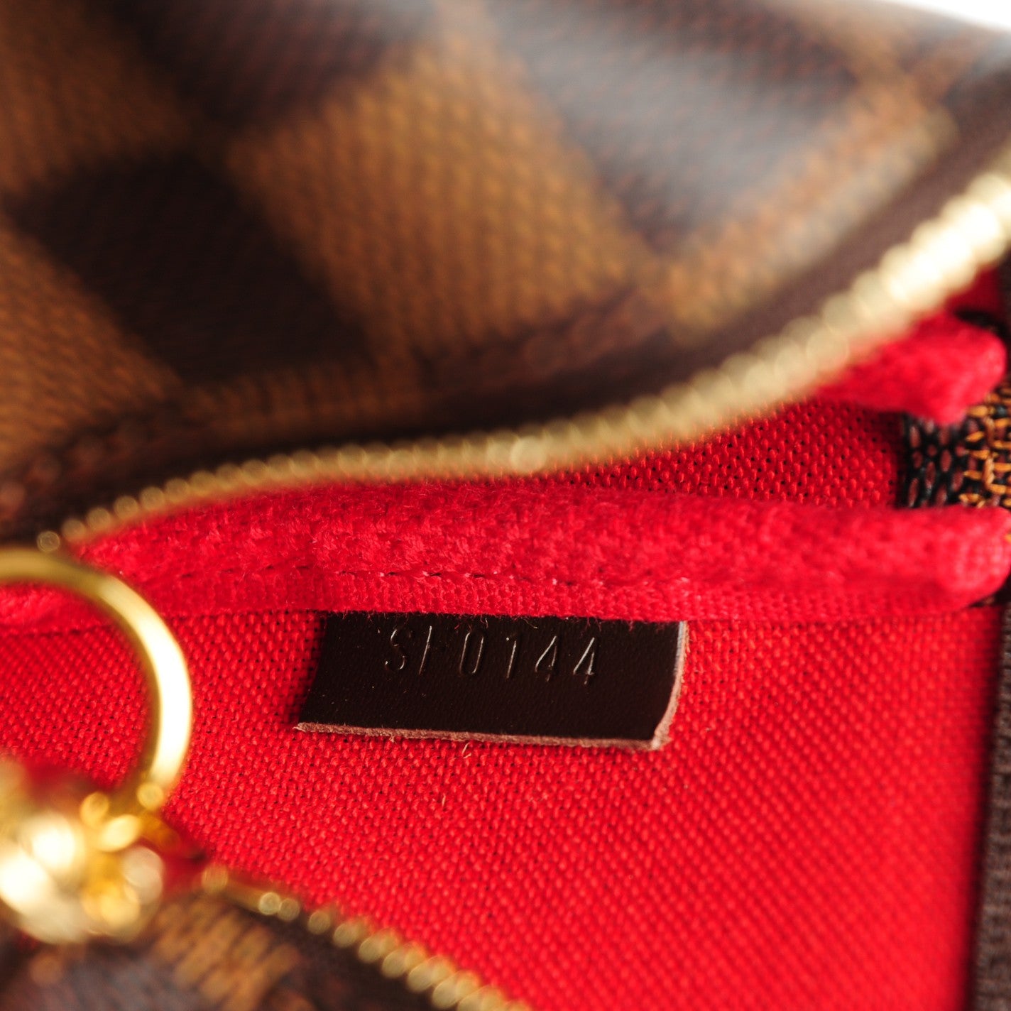 Louis Vuitton Damier Ebene Mini Pochette Accessories 7 of 7