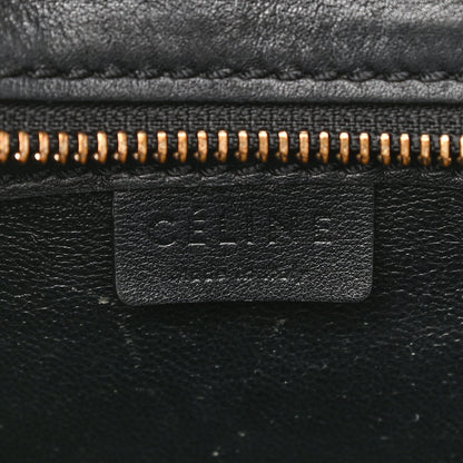 Celine Smooth Calfskin Nano Luggage Black 9 of 10