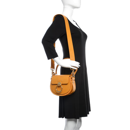 Chloe Calfskin Small Tess Bag Burning Camel 2 of 9