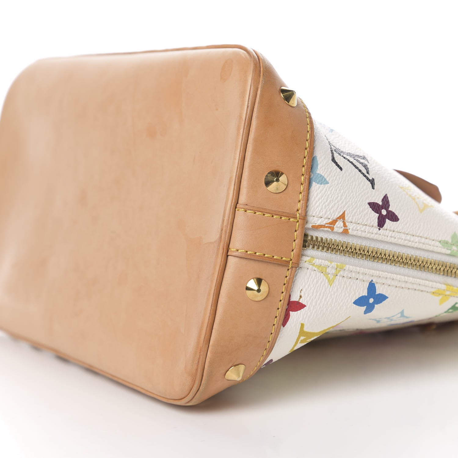 Louis Vuitton Monogram Multicolor Alma White 16 of 18
