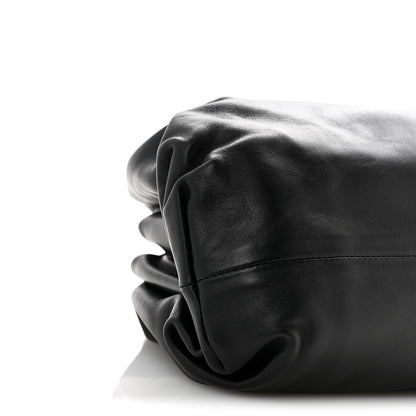 Bottega Veneta Smooth Butter Calf The Pouch Oversized Clutch Black 9 of 10