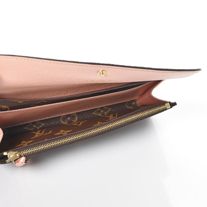 Louis Vuitton Monogram Emilie Wallet Rose Nacre 5 of 8