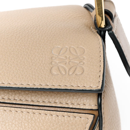 Loewe Grained Calfskin Small Puzzle Bag Sand Mink 5 of 8