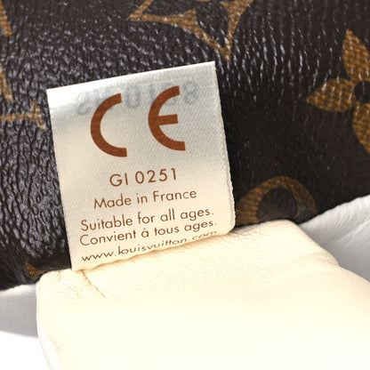 Louis Vuitton Calfskin Monogram Doudou Oscar Dog Beige 7 of 9
