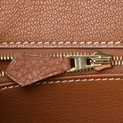 Hermes Togo Birkin 30 Gold 16 of 34