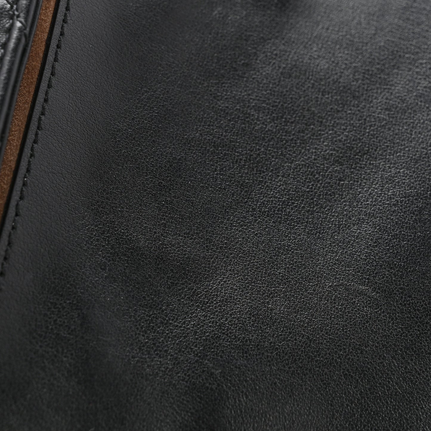 Calfskin Matelasse Super Mini GG Marmont Shoulder Bag Black