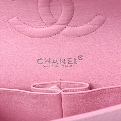 Chanel Jersey Quilted Small Double Flap Pink 5 of 13