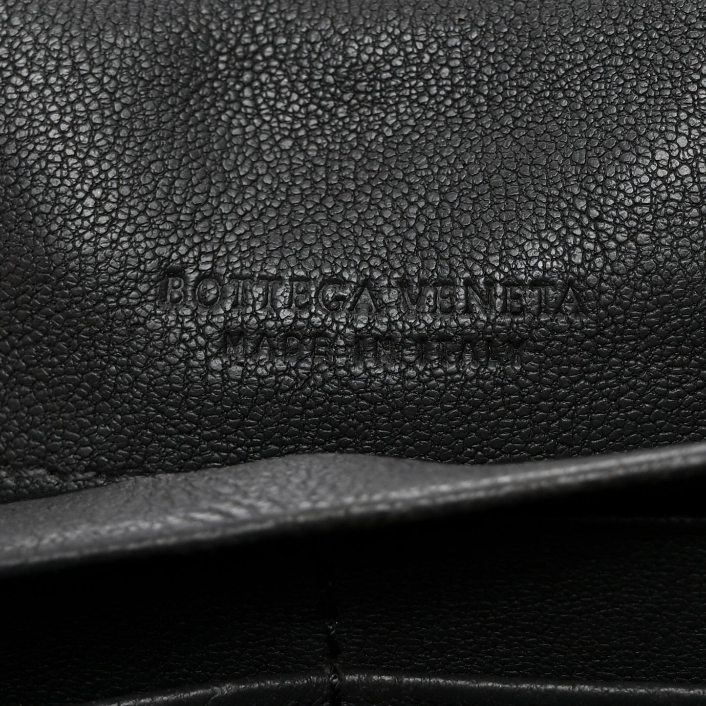 Nappa Intrecciato Continental Flap Wallet Ferro Gray