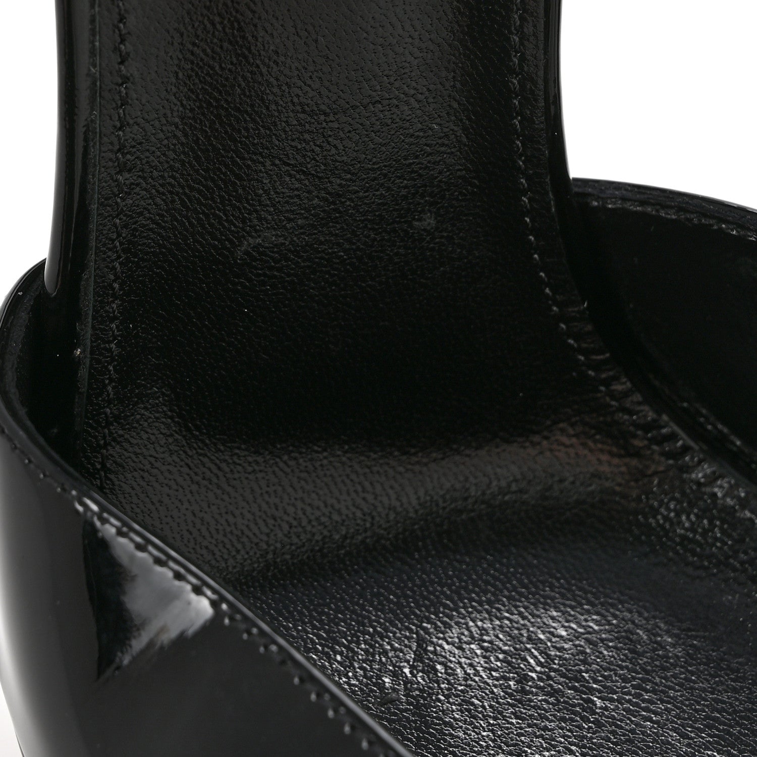 Saint Laurent Patent Zizi D'Orsay Pump 39 Black 10 of 10