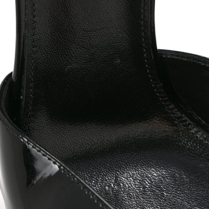 Saint Laurent Patent Zizi D'Orsay Pump 39 Black 10 of 10