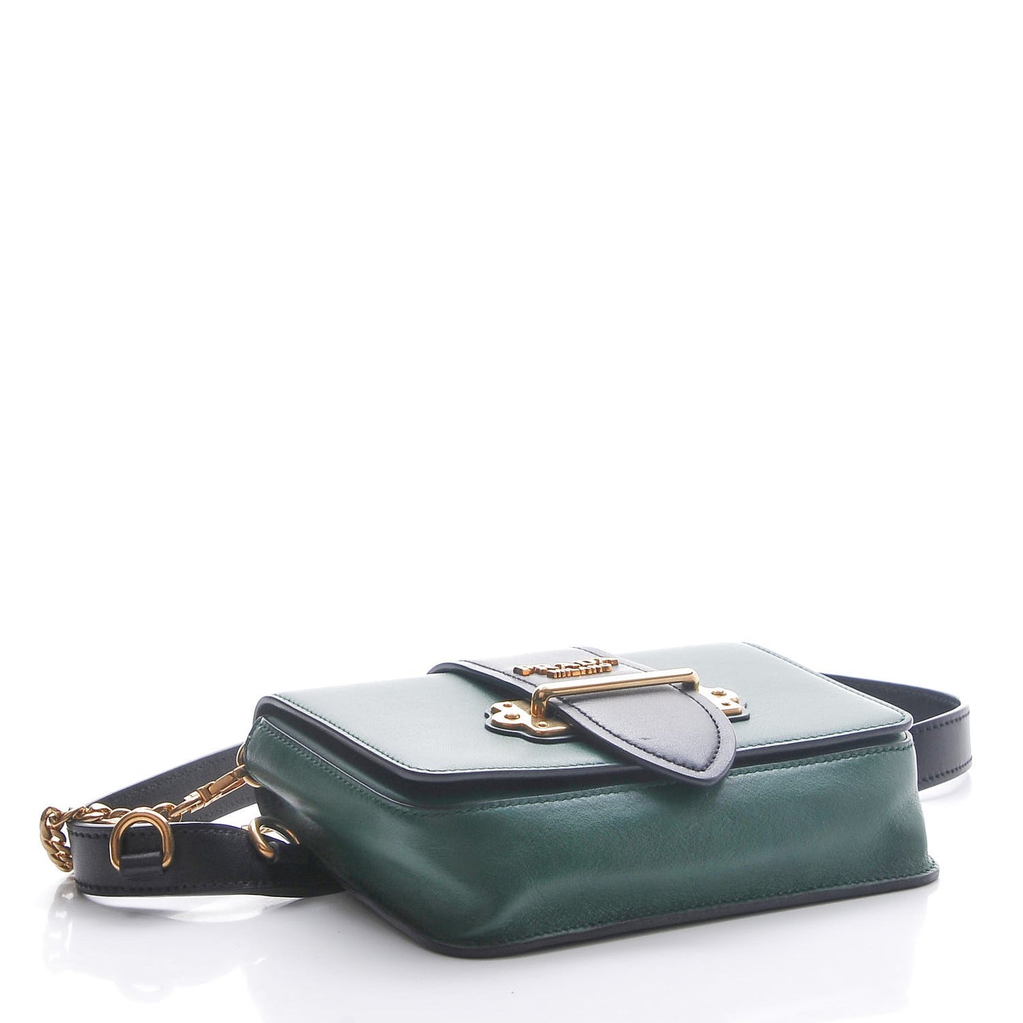 City Calf Cahier Belt Bag Biliardo Black