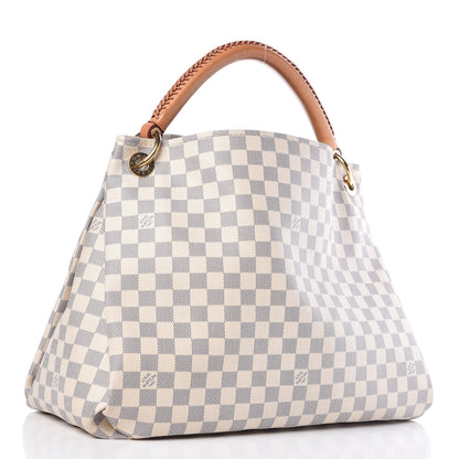 Louis Vuitton Damier Azur Artsy MM 3 of 10