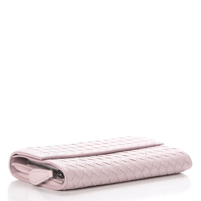 Bottega Veneta Nappa Intrecciato Flap Wallet Petal 4 of 8