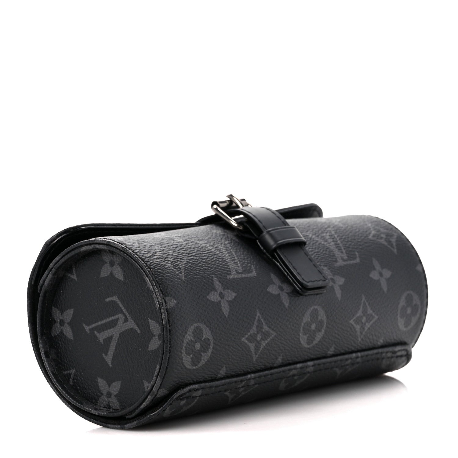 Louis Vuitton Monogram Eclipse 3 Watch Travel Case 5 of 10