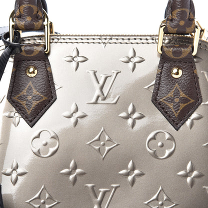 Louis Vuitton Vernis Epi Monogram Alma BB Champagne Metallise 9 of 9