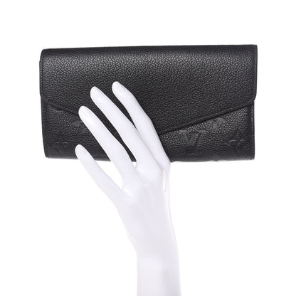 Louis Vuitton Empreinte Sarah Wallet NM Black 2 of 8