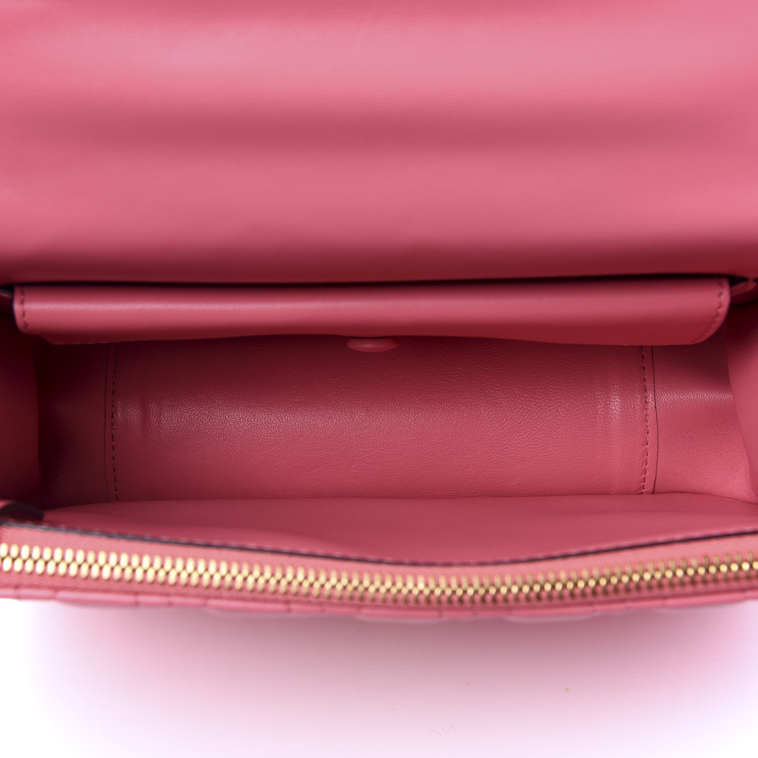 Versace Nappa Quilted Virtus Top Handle Shoulder Bag Blush 4 of 8