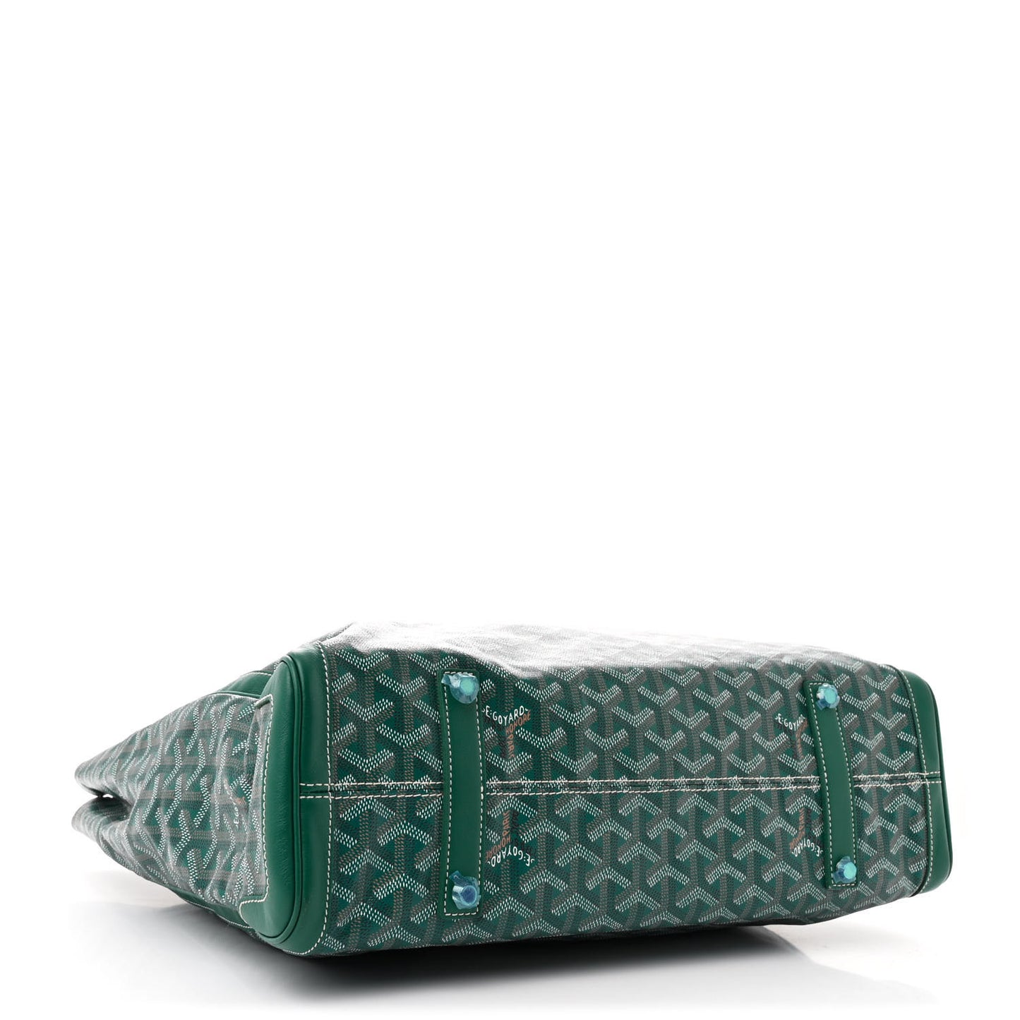 Goyardine Voltaire Tote III Green