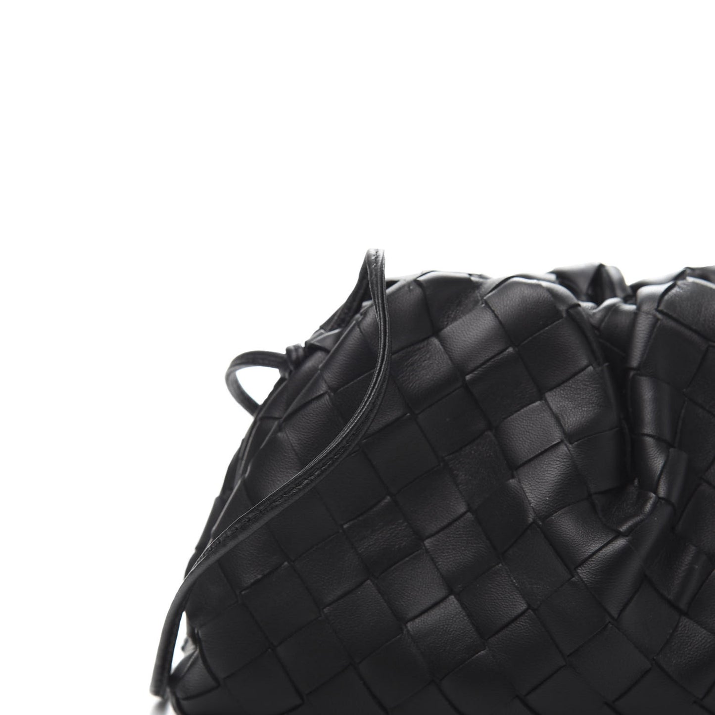 Nappa Intrecciato The Mini Pouch Black