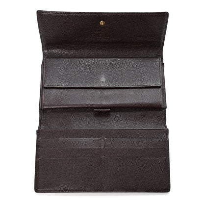 Louis Vuitton Damier Ebene Porte Tresor International Wallet 5 of 17