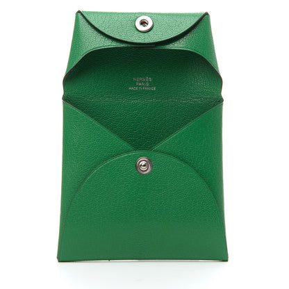 Hermes Chevre Chamkila Bastia Coin Purse Bamboo 5 of 7