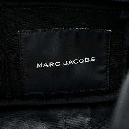 Marc Jacobs Cotton Canvas Small The Traveler Tote Bag Black 6 of 10