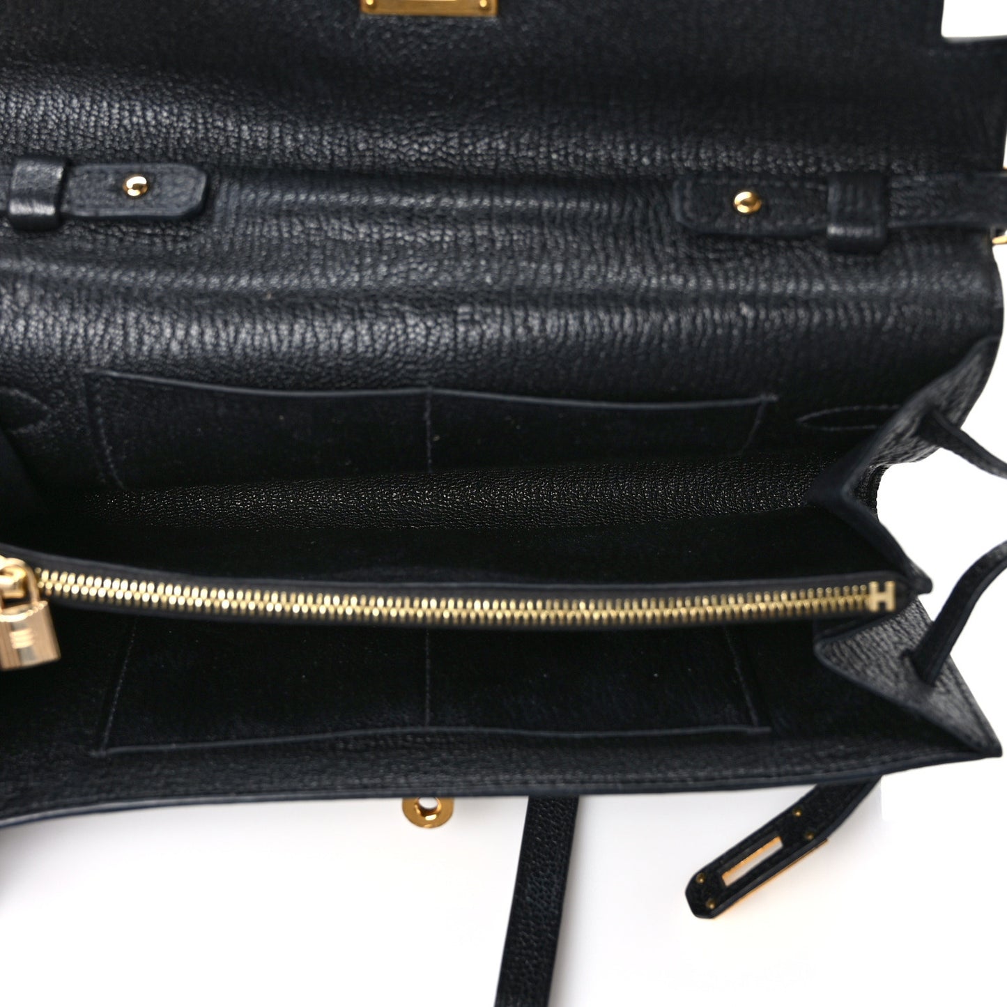 Chevre Mysore Kelly Wallet To Go Black