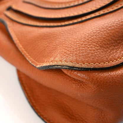 Chloe Calfskin Medium Marcie Satchel Tan 5 of 32