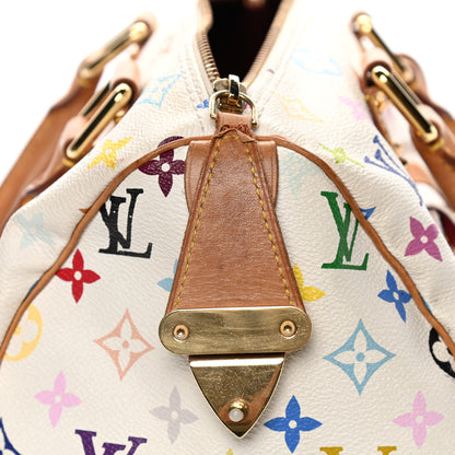 Louis Vuitton Monogram Multicolor Speedy 30 White 17 of 17