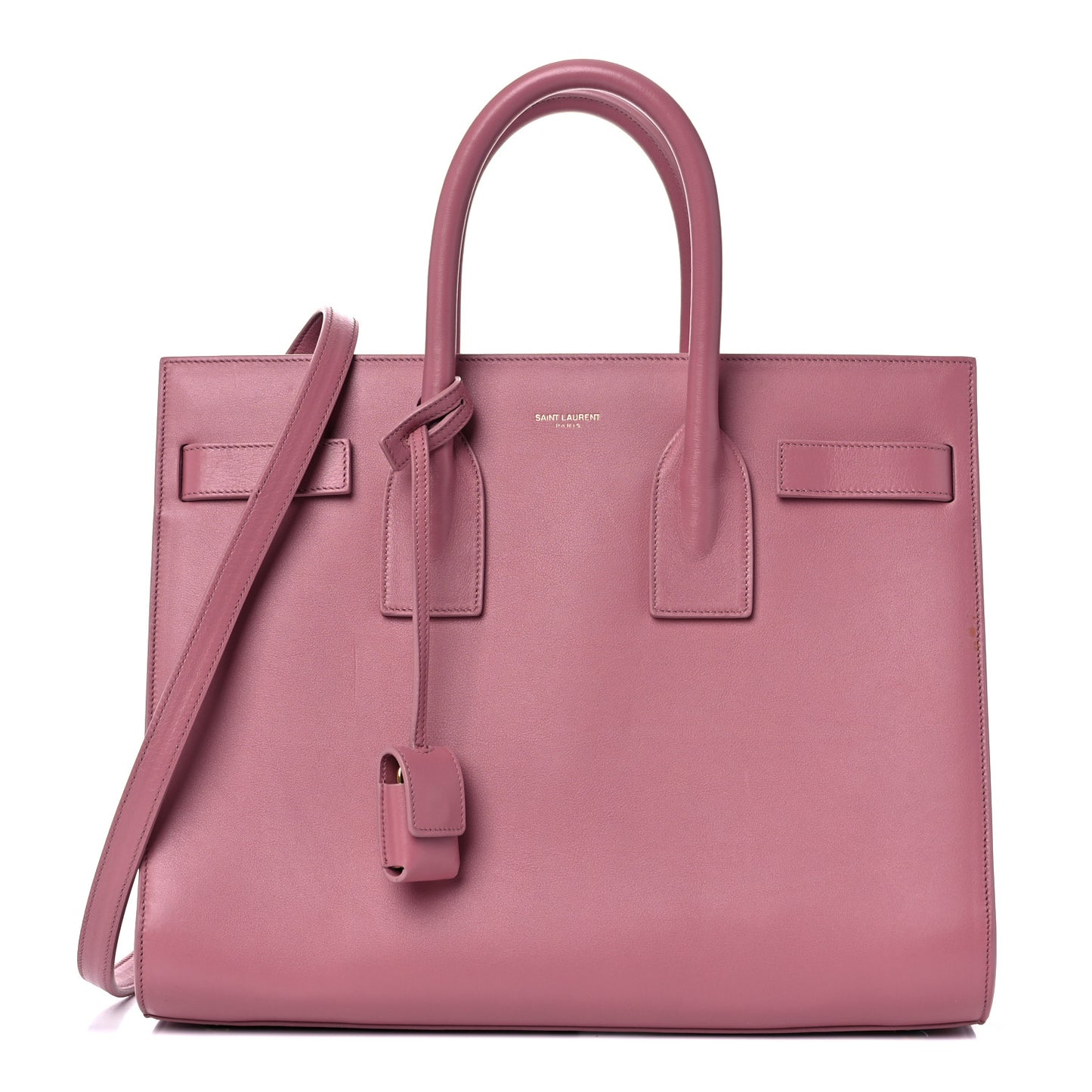 Calfskin Small Sac De Jour Dark Rose