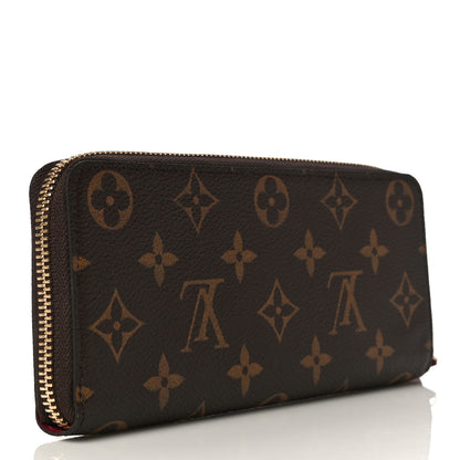 Louis Vuitton Monogram Clemence Wallet Fuchsia 3 of 10