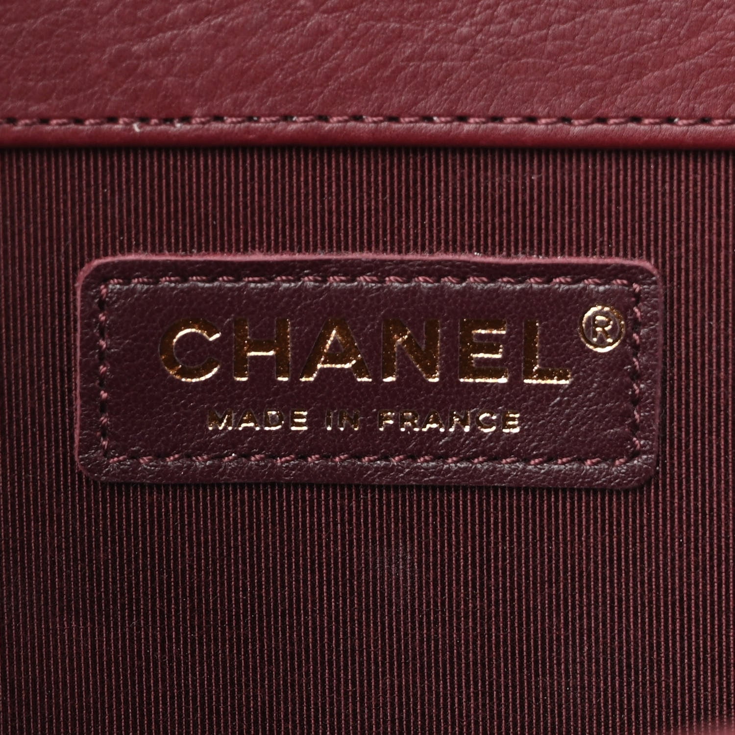 Chanel Calfskin Quilted Small Flap Burgundy 6 of 12