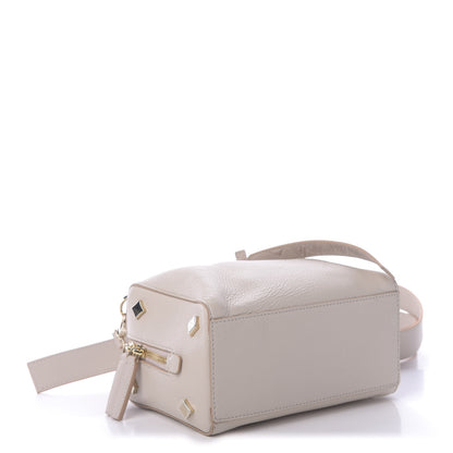 MCM Goatskin Milano Boston Bag Pink Tint 4 of 9