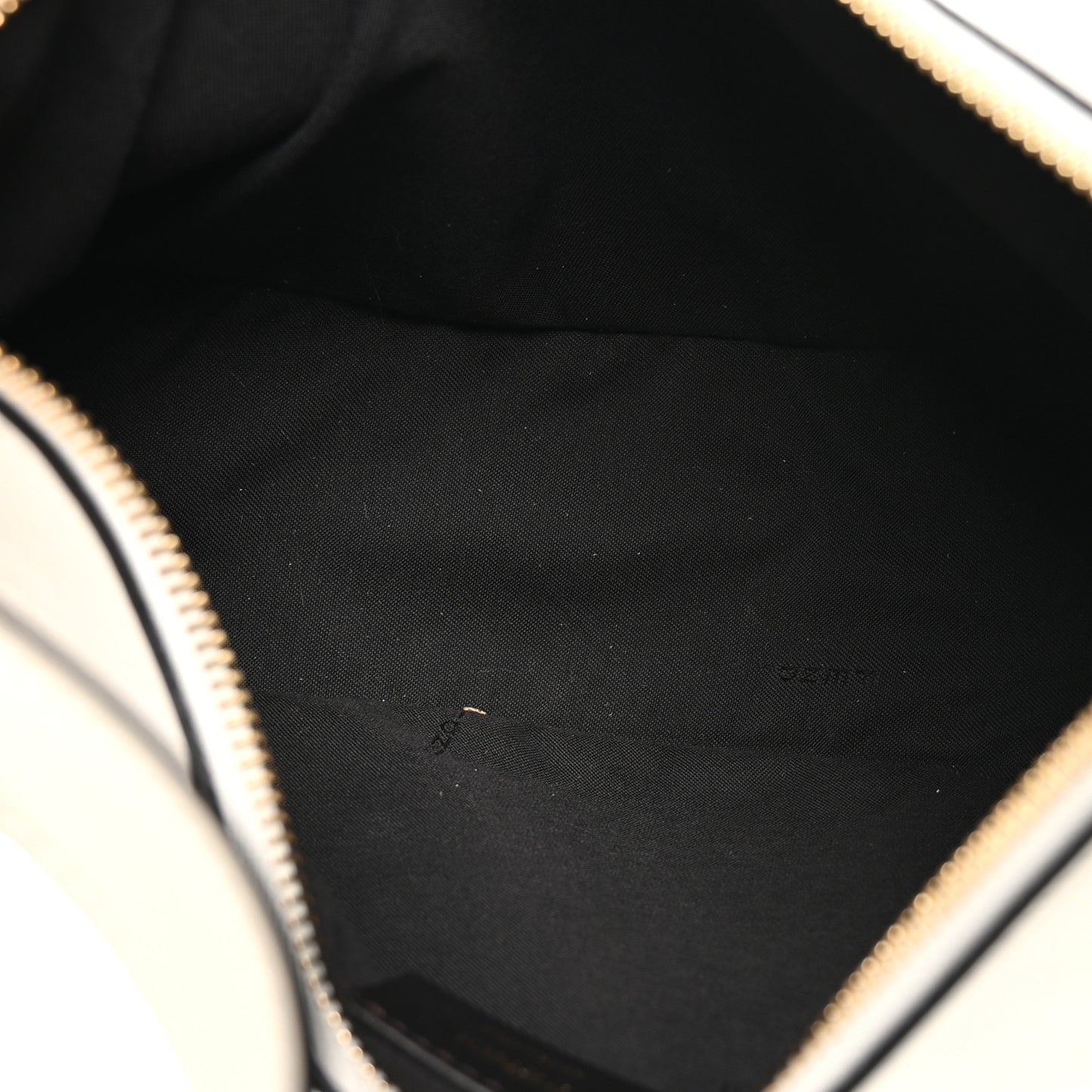 Vitello Grace Matte Small Fendigraphy Hobo Bag White Ice