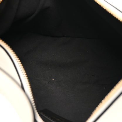 Fendi Vitello Grace Matte Small Fendigraphy Hobo Bag White Ice 5 of 11