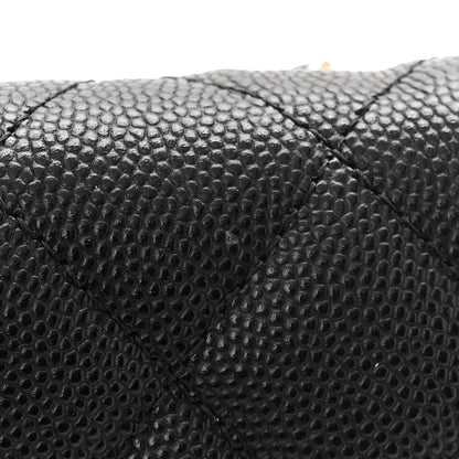 Chanel Caviar Quilted Mini Chain Belt Bag Black 12 of 14