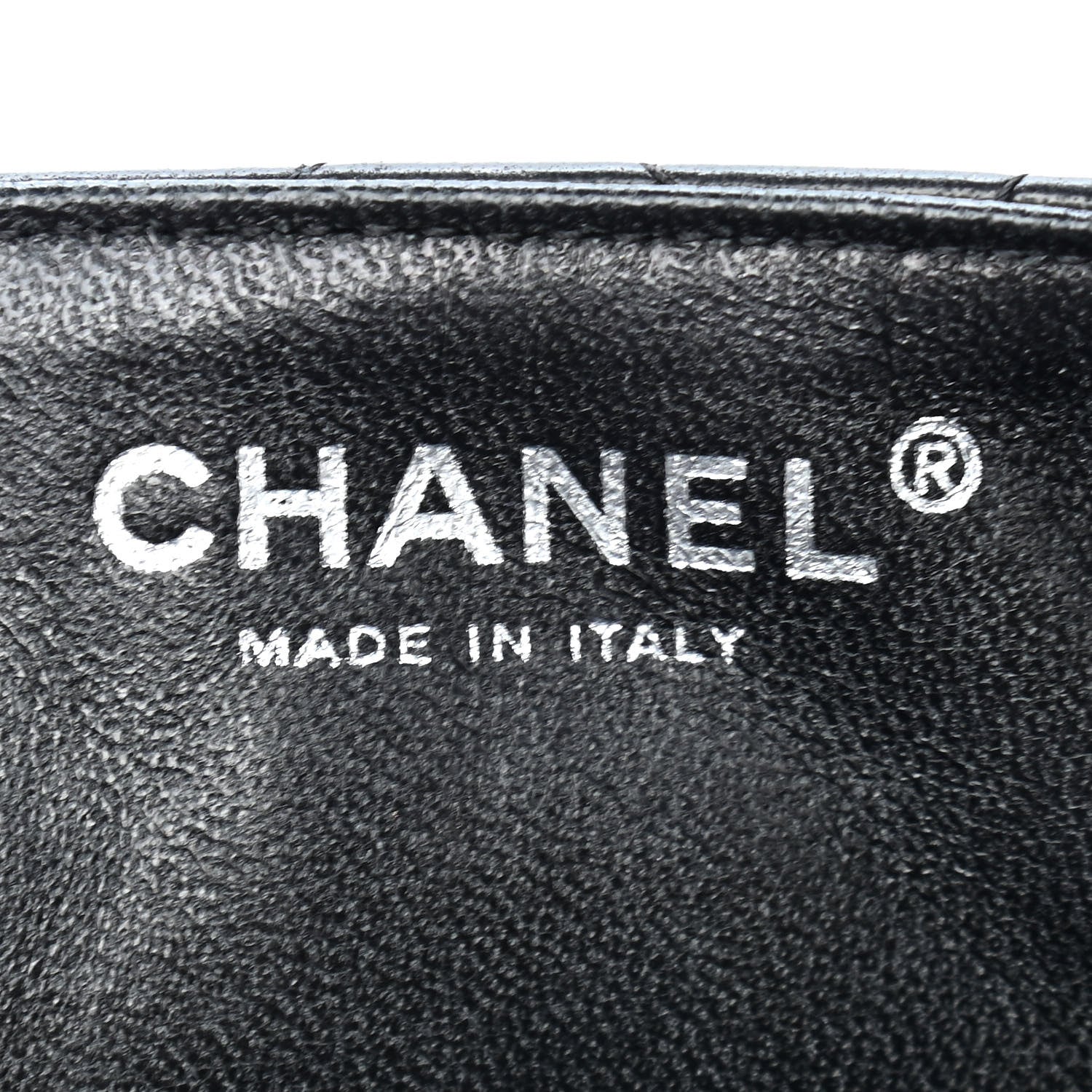 Chanel Lambskin Quilted East West Flap Black 6 of 9