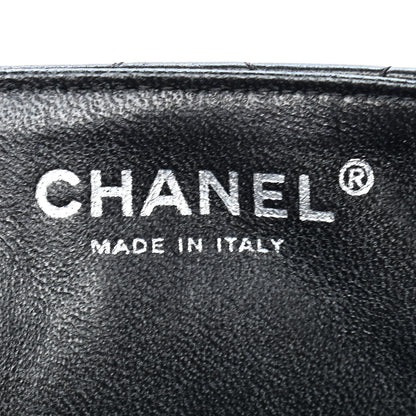 Chanel Lambskin Quilted East West Flap Black 6 of 9