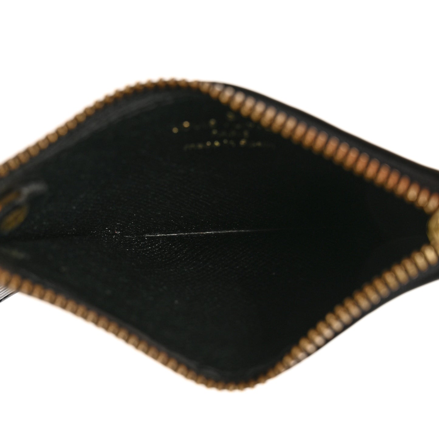 LOUIS VUITTON Epi Key Pouch Black