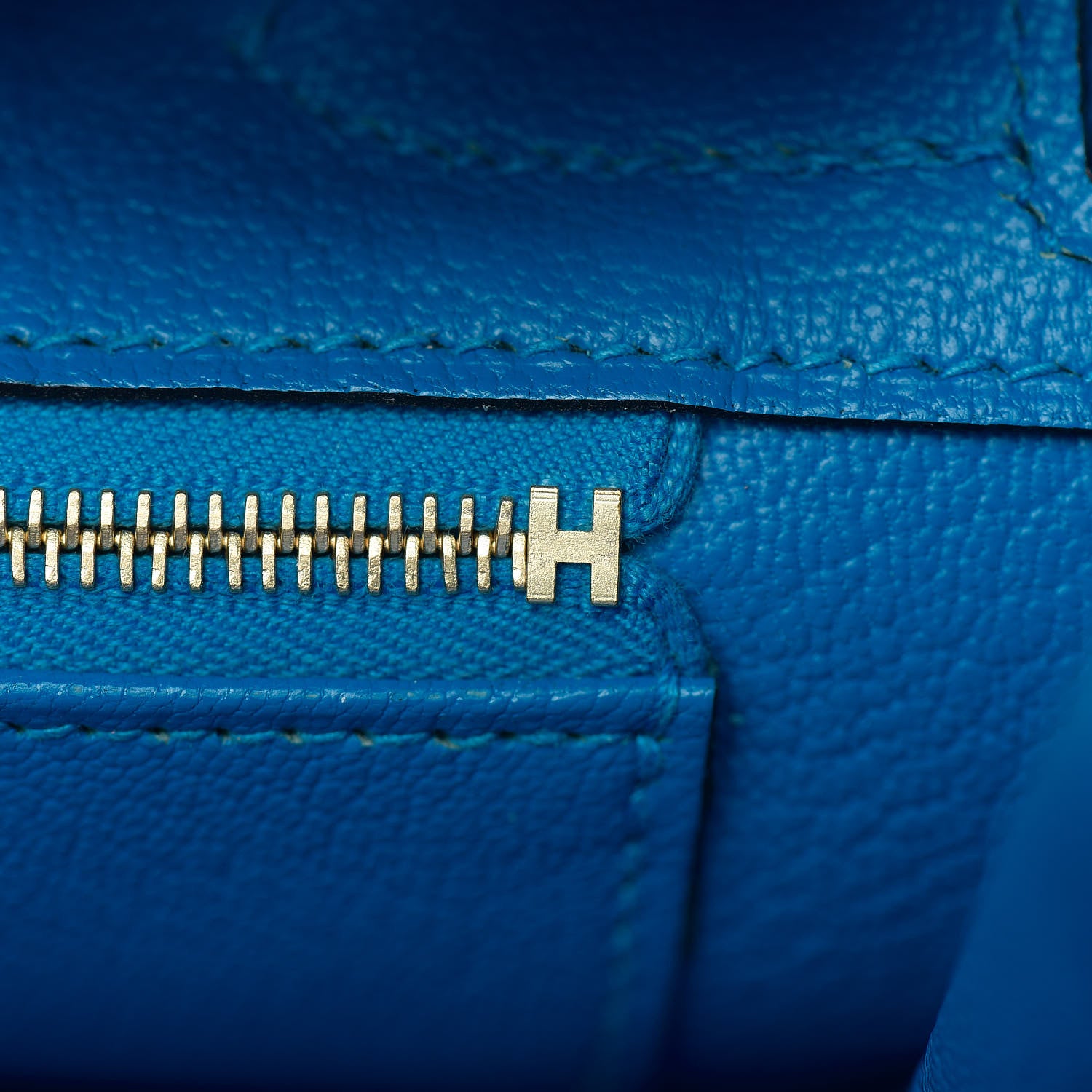 Hermes Togo Birkin 30 Bleu Zanzibar 16 of 36