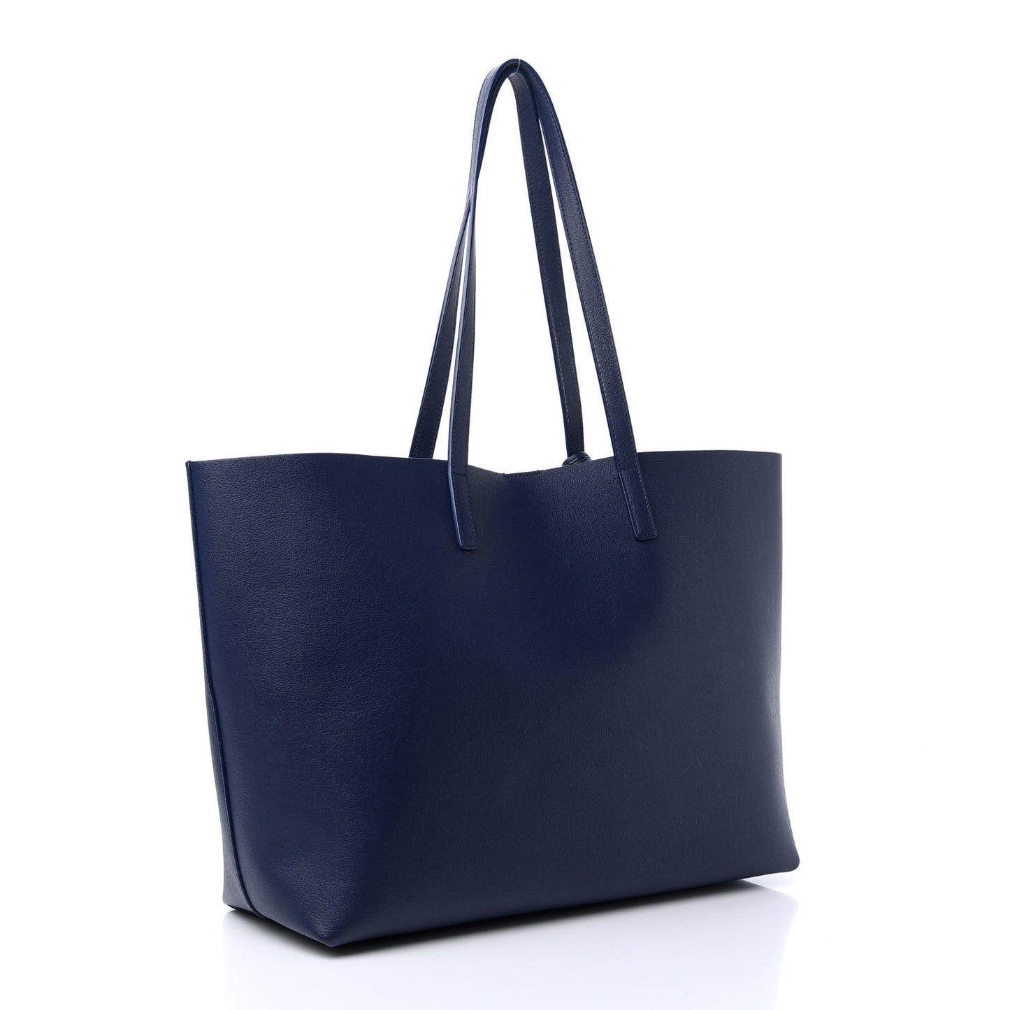 Calfskin Large Shopping Tote Saphir