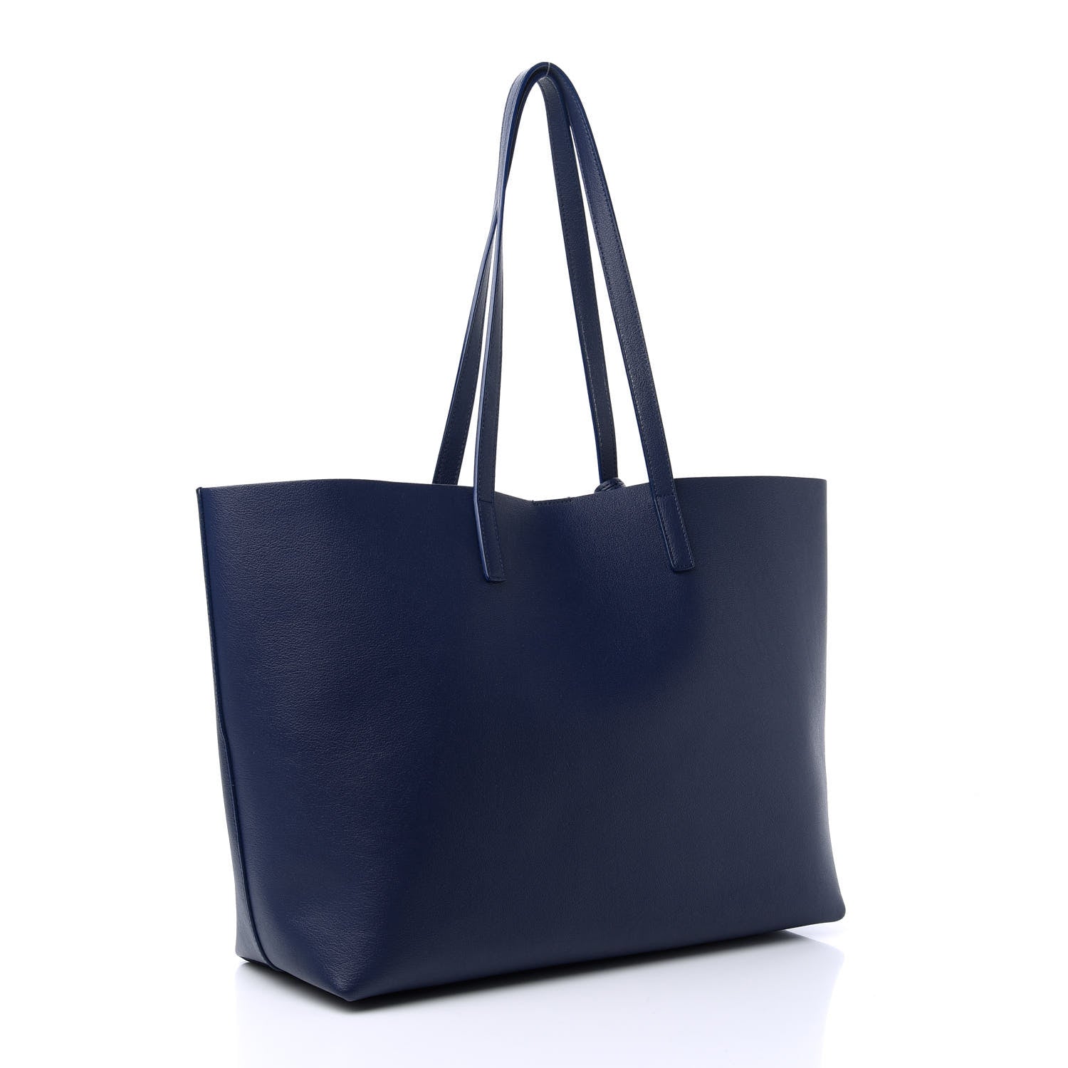 Saint Laurent Calfskin Large Shopping Tote Saphir 3 of 11