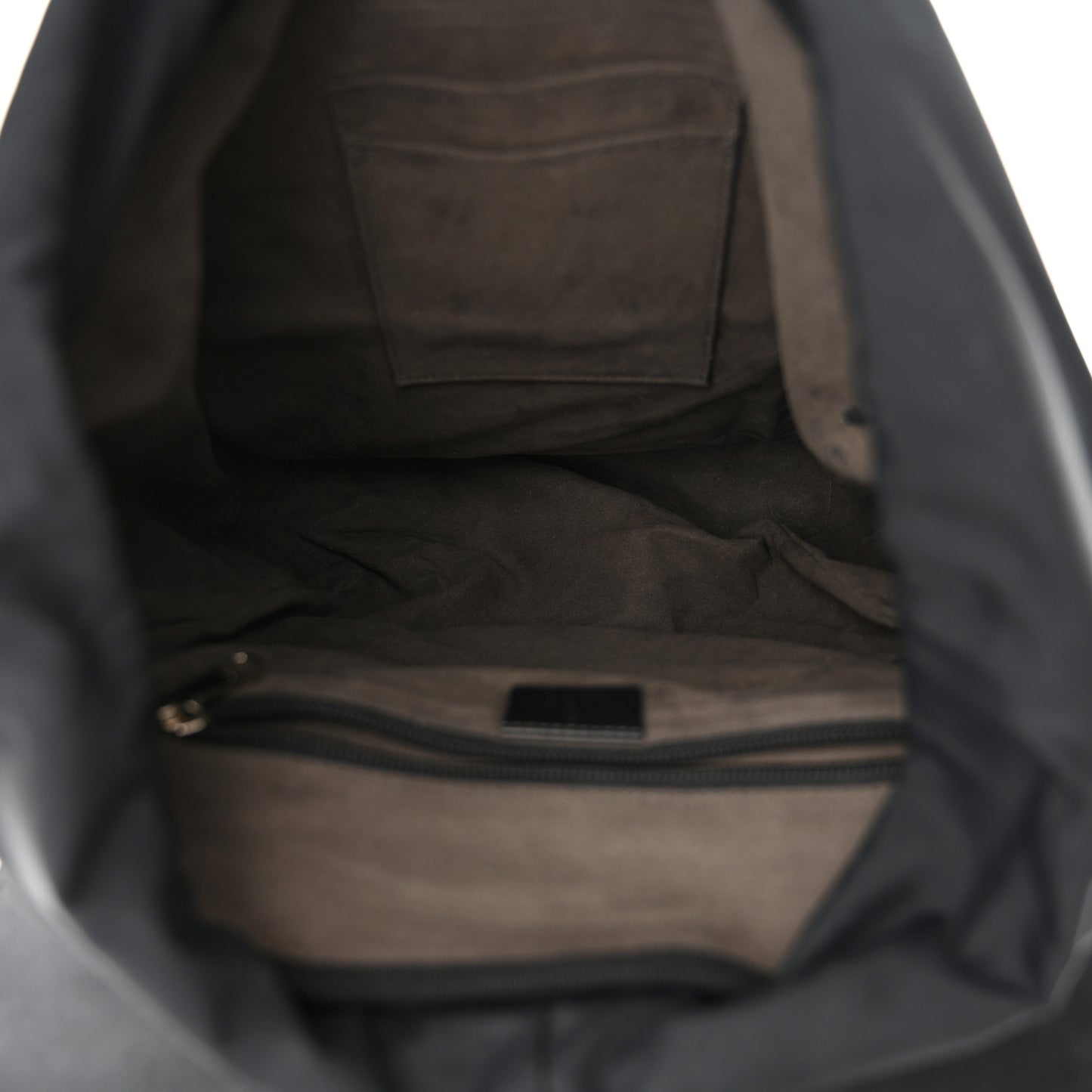 GG Supreme Monogram Single Buckle Backpack Beige Black