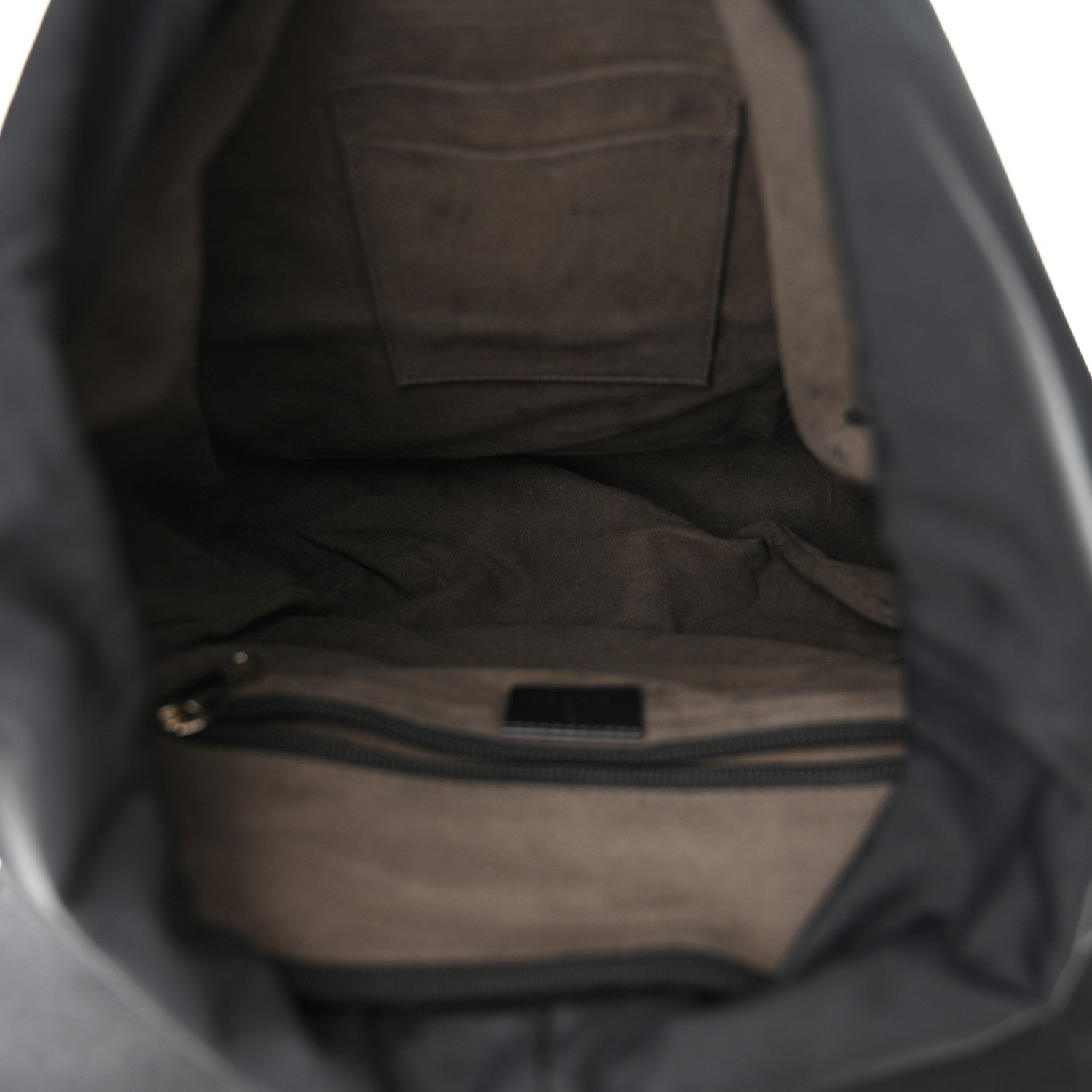 Gucci GG Supreme Monogram Single Buckle Backpack Beige Black 5 of 12