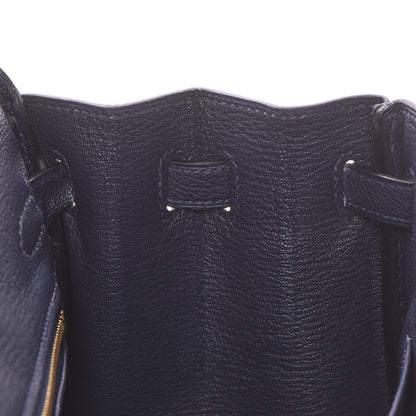 Hermes Togo Birkin 25 Bleu Nuit 28 of 38